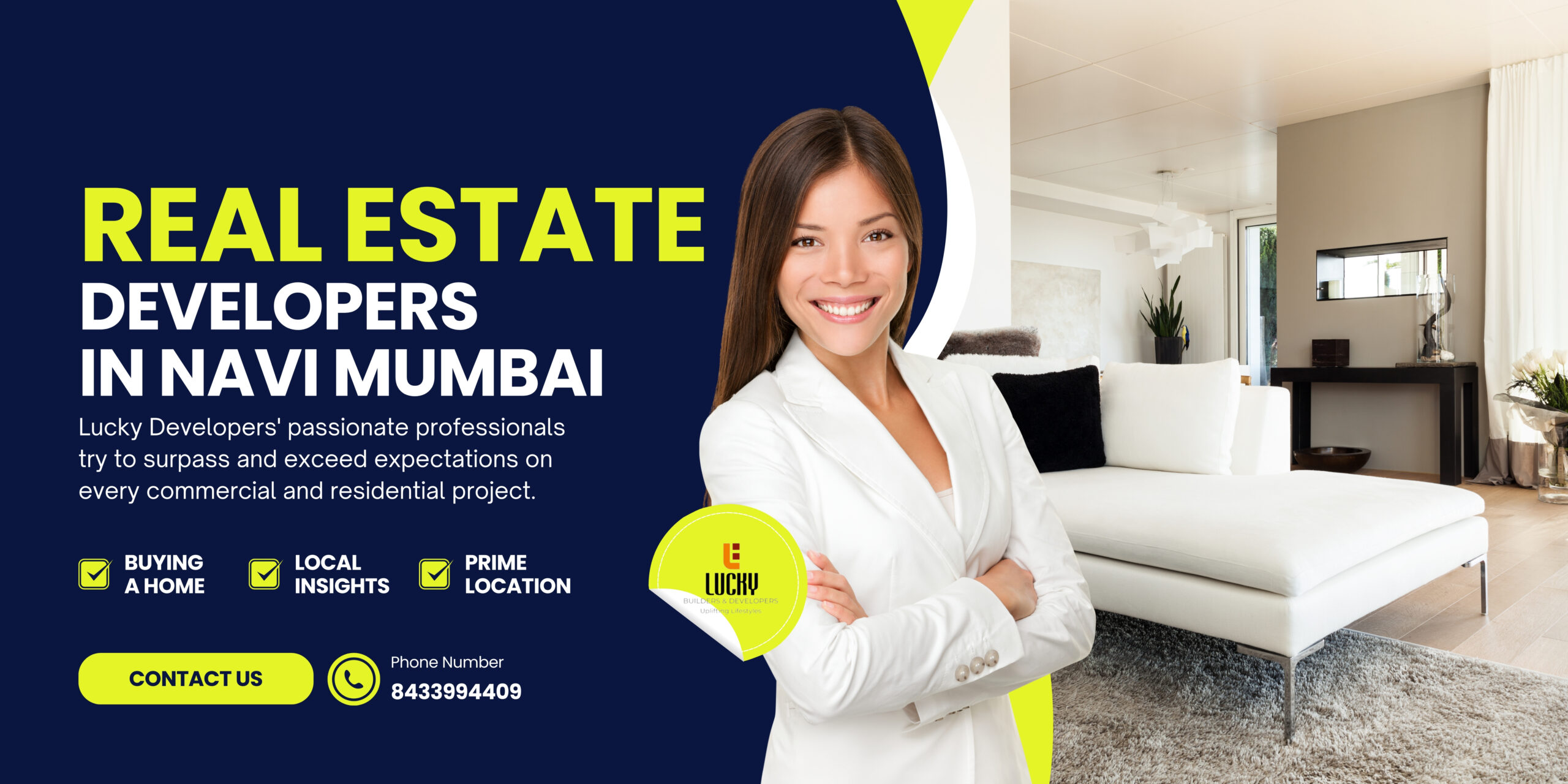 Real estate developers in Navi Mumbai - Ulwe